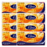 Combo 8 thếp khăn giấy lụa Elène 260 tờ 2 lớp, Trắng, sạch, mềm mịn tự nhiên, sử dụng đa năng và  Rất Tiết Kiệm