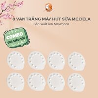 Combo 8 van trắng máy hút sữa Medela Pump, thương hiệu Maymom