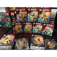 Combo 8 Xe Đua Moto Ninja Lắp Ráp Cho Bé