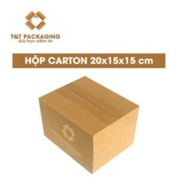 Combo 80 Hộp carton kích thước 20x15x15, Thùng carton,Thùng giấy,Thùng đóng hàng