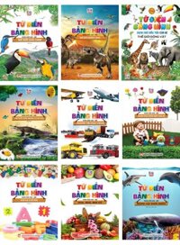 Combo 9 Cuốn Thế Giới Động Vật - Động Vật Dưới Nước - Hoa Quả Rau Củ - Chữ Cái Và Số Đếm - Thế Giới Loài Chim - Phương Tiện Giao Thông - Khám Phá Ngôi Nhà Của Bé - Thế Giới Côn Trùng - Thế Giới  Khủng Long
