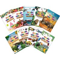 Combo 9 Cuốn Thế Giới Động Vật - Động Vật Dưới Nước - Hoa Quả Rau Củ - Chữ Cái Và Số Đếm - Thế Giới Loài Chim - Phương Tiện Giao Thông - Khám Phá Ngôi Nhà Của Bé - Thế Giới Côn Trùng - Thế Giới  Khủng Long