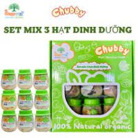 Combo 9 hũ hạt mix dinh dưỡng – Nấu cháo cho bé