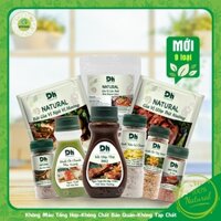 Combo 9 loại gia vị bếp Việt DHfoods: Sốt ướp thịt BBQ-Muối ớt-Gia vị ướp thịt-Lẩu Thái-Ngũ Vị Hương-Tiêu xay-Ớt bột