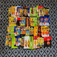 Combo 95 gói snack que cay mix vị gồm trên 20 vị khác nhau