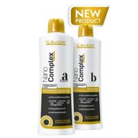 Combo ( A+B) Uốn lạnh siêu dưỡng Keratin Nano Complex 500ml LAVOX