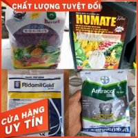 Combo ❤️️ 1 Bịch NPK Tím 5kg, 1 Bình HUMATE, 1 Gói Ridomil God, 1Antracol