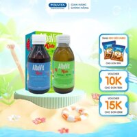 Combo Albavit Kids Immune Boost Max + Albavit Kids Calcium + D3 Sol tăng cường đề kháng, phát triển chiều cao cho bé
