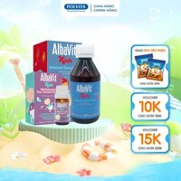 Combo Albavit Kids Immune Boost Max + Albavit Kids Multivitamin Max Soluble Drops tăng cường đề kháng, bồi bổ cơ thể bé