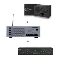 Combo Amply Arirang PA-203WM (kèm 2 micro) + Loa Arirang Jant-II + Đầu Karaoke Arirang AR-36D