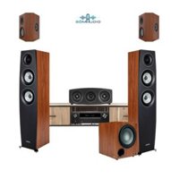 Combo Amply DENON AVR X1700H + Loa Cột JAMO C95 II + Loa Center JAMO C9 CEN II + Loa Surround JAMO C9 SUB II + Loa SUB JAMO C910 – B76