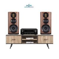 Combo Amply DENON DRA-800H + Loa Bookshelf WHARFEDALE EVO 4.2 – B121