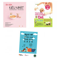 Combo ăn dặm kiểu  Nhật thực đơn ăn dặm cho trẻ 0-3 tuổitặng kèm sách người Mỹ giúp con ham đọc sách