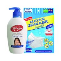 Combo An Toàn Mùa Dịch (Nước Rửa Tay  LIFEBUOY + Khẩu Trang)