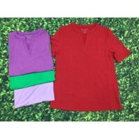 Combo áo phông trơn 100k/4c. Áo thun trơn có bốn màu xinh nha khách. Chất thun co giãn, thấm hút mồ hôi. Hàng có sẵn nha