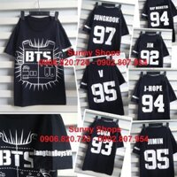 Combo Áo và Lomo card BTS7