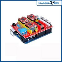 Combo Arduino Uno R3 Dán  Shield Uno R3  4 Module A4988 V1