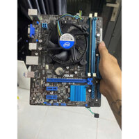 Combo Asus H61 + chíp G + ram 4G - hàng zin chính hãng