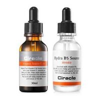 COMBO B5, C20 Ciracle Vitamin Source C- 20, HYDRA B5 SOURCE chăm sóc nếp nhăn, làm trắng dưỡng da Chính hãng