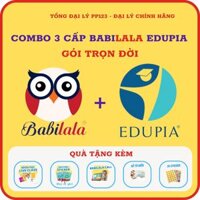 Combo BABILALA EDUPIA Trọn Đời - Phần mềm Tiếng Anh chất lượng cao - BABITiểu học THCS TĐ - Sticker boysổ từ điển
