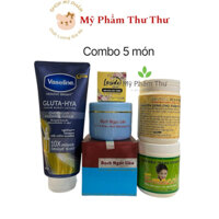 Combo Bạch Ngọc Liên Vaseline Kèm Kích Trắng Mạnh