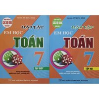 combo bài tập em học toán lớp 7 - Dùng chung cho các bộ sách giáo khoa mới hiện hành bộ 2 cuốn