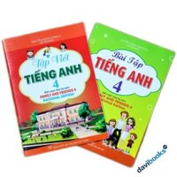 Combo Bài Tập Tiếng Anh Lớp 4 Và Tập Viết Tiếng Anh Lớp 4 (2 Quyển) - Family And Friends 4