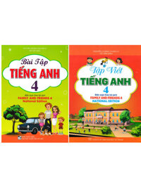Combo Bài Tập Tiếng Anh + Tập Viết Tiếng Anh Lớp 4 (Bộ Sách Family And Friends 4 National Edition) (Bộ 2 Cuốn)