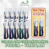 Combo bàn chải đánh răng By Phoca Thái Lan cao cấp 0.01mm Tặng kèm bàn chải đánh răng By Phoca