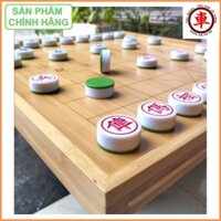 COMBO BÀN GỖ TRÚC + CỜ TƯỚNG ĐẾ XANH