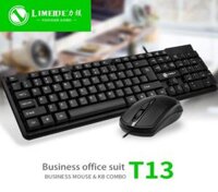 COMBO BÀN PHÍM CHUỘT CÓ DÂY LIMEIDE T13