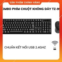 Combo Bàn Phím Chuột Không Dây TZ99 Silent - Giảm ồn, có phím số, bền bỉ MyTechz