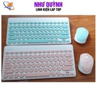 COMBO BÀN PHÍM + CHUỘT KHÔNG DÂY Simetech SM9000 mini SIÊU CUTE NEW