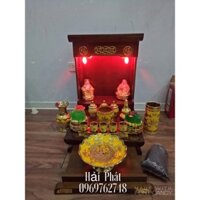 Combo Ban Thần Tài 41 Và Bộ Sứ Kim Sa 3D Hải Phát