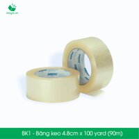 Combo Băng keo đóng hàng - Băng dính NIÊM PHONG - Trong,1 Cuộn