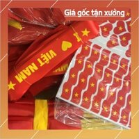 Combo băng rôn + cờ vẫy cổ vũ HBB