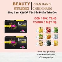 Combo Băng vệ Sinh Kotex Tampon 16 que/hộp