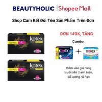 Combo Băng vệ Sinh Kotex Tampon 16 cái/hộp