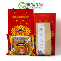 [COMBO BÁNH ĂN KIÊNG + TRÀ] Bánh trung thu ăn kiêng Đồng Khánh 150g tự chọn + Trà Oolong nguyên chất Vũ Gia 100g