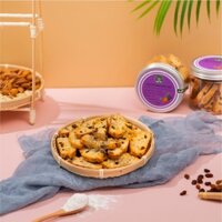 COMBO Bánh biscotti hạnh nhân nho dinh dưỡng ngon giòn ăn vặt 200g Highland Cacao