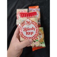 Combo bánh kẹp kem Lobe food 4 vị đậm đà, giòn tan, ăn liền