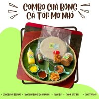 Combo bánh tráng chà bông cá tóp mỡ NHỎ | Bánh tráng nhà Ngoại