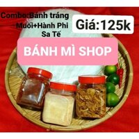 Combo Bánh Tráng+Muối+Hành Phi+Sa Tế (Bánh Mì Shop)