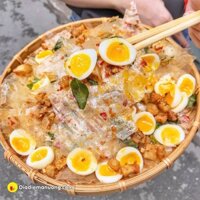 COMBO Bánh Tráng Phơi Sương Muối Nhuyễn - Sate - Tóp Mỡ Rim Mắm - Sốt Tắc
