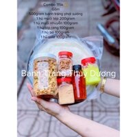 Combo Bánh Tráng Phơi Sương Đầy Đủ Gia Vị