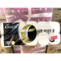 Combo Bao 10 Lốc Giấy Hoàng Long Lốc 10 Cuộn Không Lõi