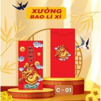 Combo bao lì xì tết 2024 giáp thìn cute siêu độc lạ đẹp đa dạng mẫu mã hot hit hiện nay bán chạy giá rẻ