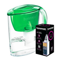 Combo Barrier Ca Lọc Nước Nika  1 Lõi Lọc Nước Máy - Xanh Lá