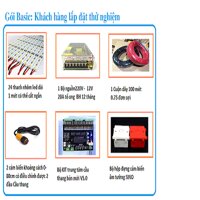 [COMBO BASIC] - Combo mạch đèn led cầu thang thông minh V6.0 - Thanh Nhôm