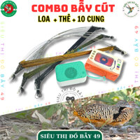 Combo bẫy cút um ( loa + thẻ + 10 cung bẫy cút ) _ Siêu thị đồ bẫy
